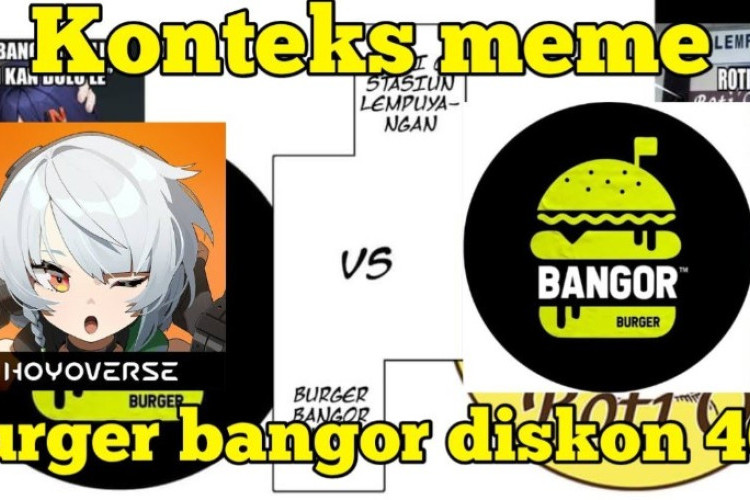 Meme Burger Bangor ZZZ Viral Facebook, Kocak Banget! Nikmati Diskon 40% Semua Menu