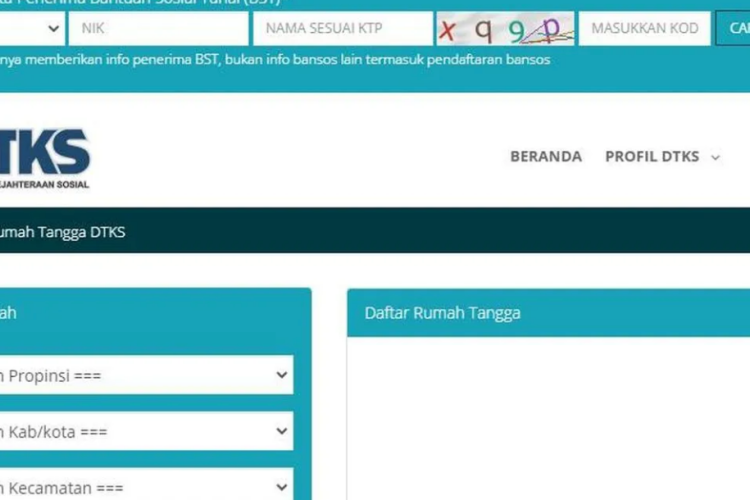 UPDATE! Cara Cek Status dan Daftar DTKS 2025, Lengkapi Persyaratannya Agar Bisa Lolos