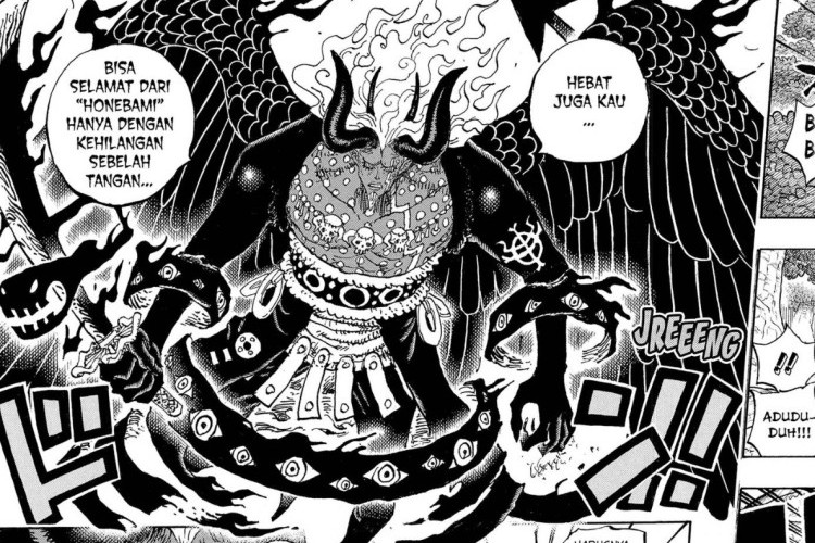 Bocoran Manga One Piece Chapter 1192 Bahasa Indonesia, Serangan Imu Memperparah Keadaan Luffy