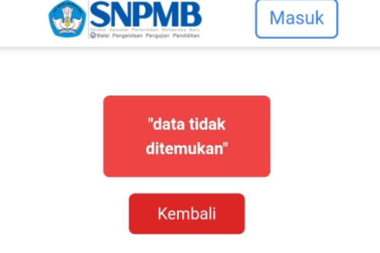 Cara Mengatasi Tahun Lulus Error di SNPMB 2025 Saat Simpan Akun Permanen, Pastikan Datamu Sudah Valid Segera!