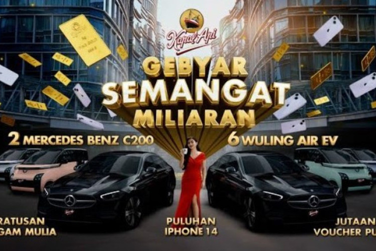 Kode Unik Undian Kapal Api Gebyar Semangat Milyaran Tahun 2025, Dapatkan Iphone 15 hingga Mobil Mercedes Benz